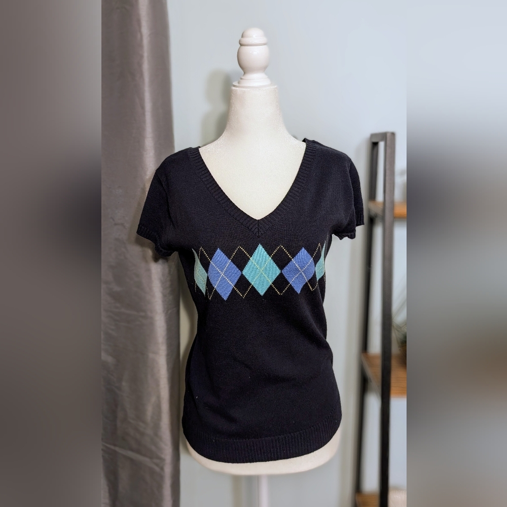 Short Sleeve Sweater Vest
